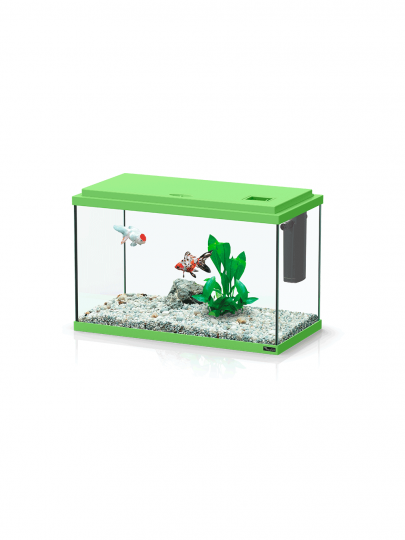 Aquario Funny Fish 40x20x26  Verde 18 L c/ filtro TC200